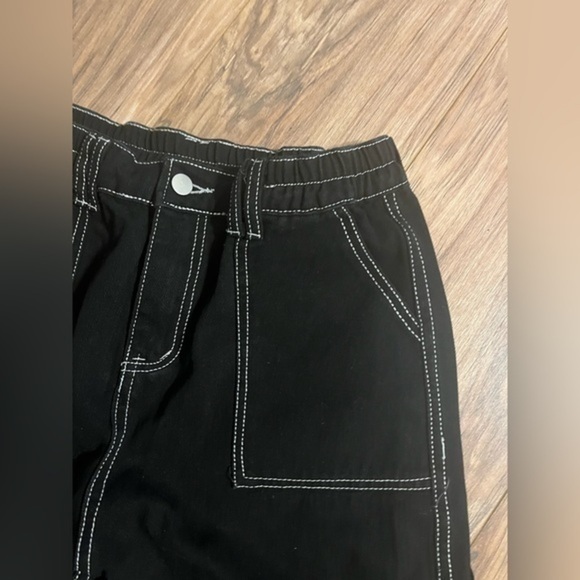 Cargo Work Pants for Women Ladies High Waist Street Loose Cargo Pants - Picture 7 of 11